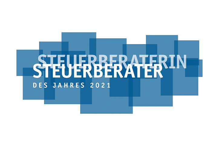 The logo of the Award for steuerberater des jahres 2021